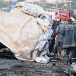 CEMENT-LOADED TRAILER CRUSHES 7 PERSONS IN A BUS TO DEATH IN IGBARA-OKE, ONDO STATE