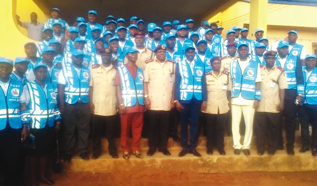 FRSC NEWLY INDUCTED OFFICERS