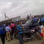 RAMADAN DISASTER: THREE DIE, SEVERAL INJURED AS CONTAINER FALLS ON BUS IN LAGOS