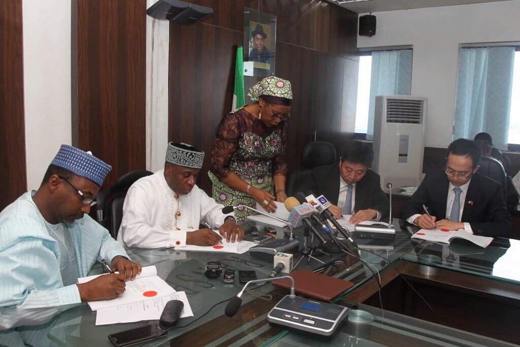 Lagos-Calabar Rail Contract Signing