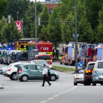 PUBLIC TRANSPORT SUSPENDED IN MUNICH AS GUNMEN KILL 6