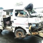 TRUCK CRUSHES LAGOS COMMERCIAL BUS, FIVE INJURED