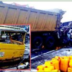 TWO DEAD, POLICEMAN, SCORES INJURED IN GHASTLY LAGOS ACCIDENT