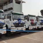 DANGOTE SHOWCASES LOCALLY ASSEMBLED VEHICLES, 10,000 INSTALLED CAPACITY PLANT