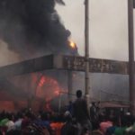 BREAKING NEWS: TANKER EXPLOSION, FILLING STATION ON FIRE AT IKOSI, LAGOS
