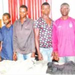 KADUNA-ABUJA EXPRESSWAY: POLICE PARADE ABDUCTORS OF FIVE STUDENTS
