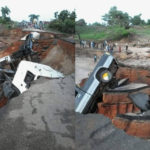 HEAVY RAINFALL COLLAPSES BRIDGE AT MOKWA-JEBBA ROAD IN KWARA STATE (PICTURES)