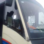 POLICE KILL TWO HIGHWAY ROBBERS, RECOVER LUXURY BUS, CASH, ARMS