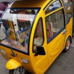 SOLAR-POWERED KEKE NAPEP, ALLEGEDLY BUILT BY A NIGERIAN SEEN IN YABA (PHOTOS)