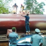 CUSTOMS INTERCEPTS RICE IN PETROL TANK, GIFTS IDPS 18,201 BAGS OF RICE
